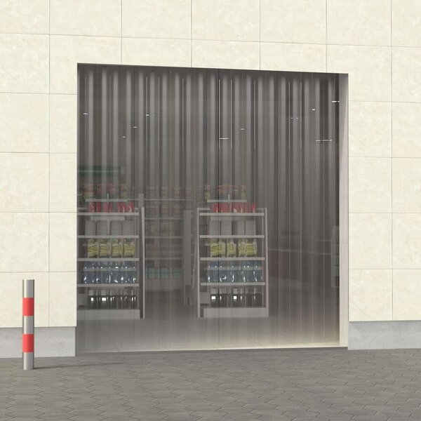 PVC Szalagfüggöny - Átlátszó - 300mm x 25m