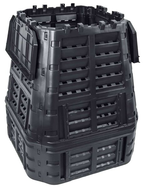 VidaXL Komposztáló - Műanyag - 740L - 93x93x113cm