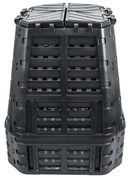 VidaXL Komposztáló - Műanyag - 740L - 93x93x113cm