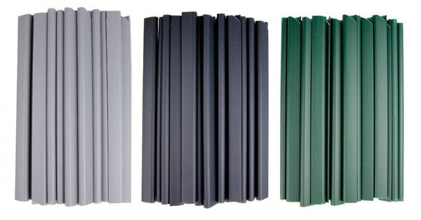 Kerítés árnyékoló szalag19cm x 35m Light grey 450g/m2 + klipszek