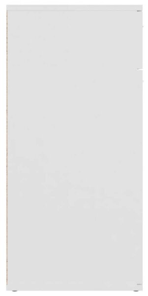 VidaXL Komód - Fehér - 80x36x75 cm
