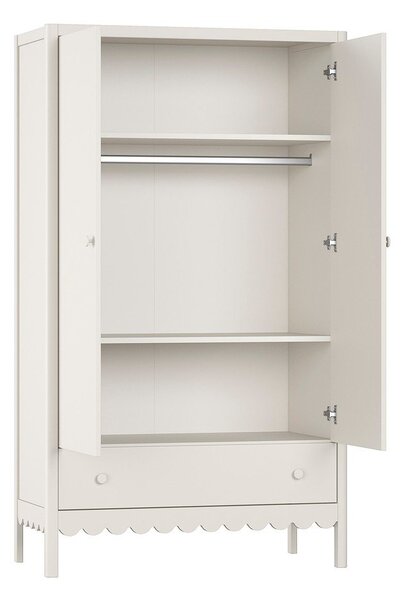 Bézs gyerek ruhásszekrény 110x190x55 cm Swingo – Vipack