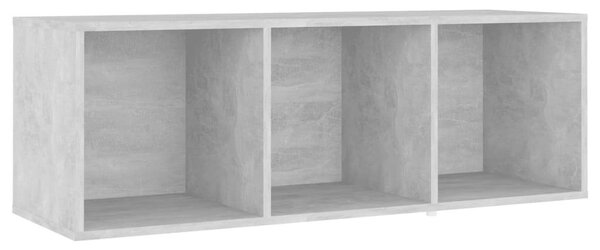VidaXL 4 db betonszürke szerelt fa TV-szekrény 107 x 35 x 37 cm