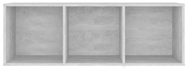 VidaXL 4 db betonszürke szerelt fa TV-szekrény 107 x 35 x 37 cm