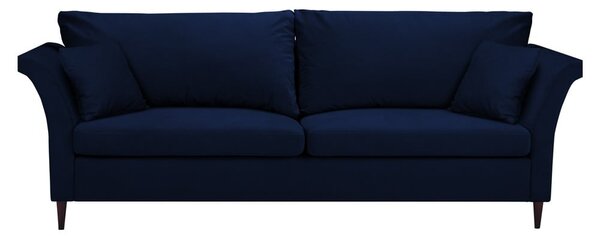 Pivoine kék kihúzható kanapé, ágyneműtartóval - Mazzini Sofas