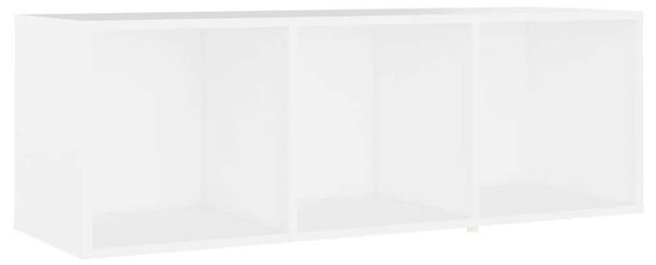 VidaXL 4 db fehér szerelt fa TV-szekrény 107 x 35 x 37 cm