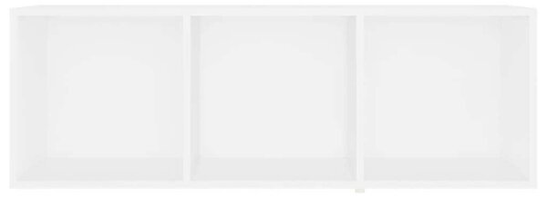 VidaXL 4 db fehér szerelt fa TV-szekrény 107 x 35 x 37 cm