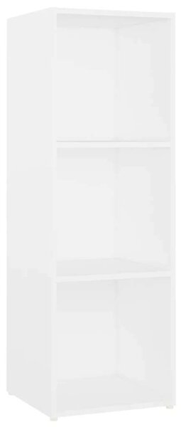 VidaXL 4 db fehér szerelt fa TV-szekrény 107 x 35 x 37 cm