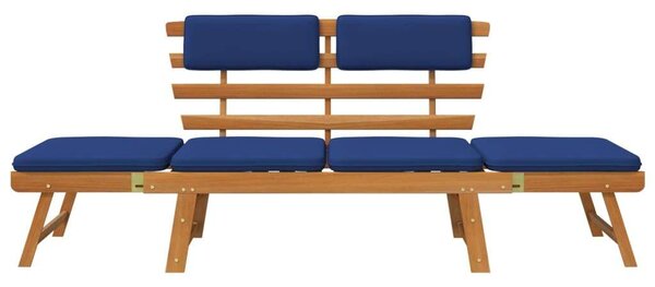 VidaXL Akácfa Kerti Pad és Hévő - 190 cm