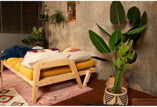 Grab bézs kinyitható kanapé 204 cm - Karup Design