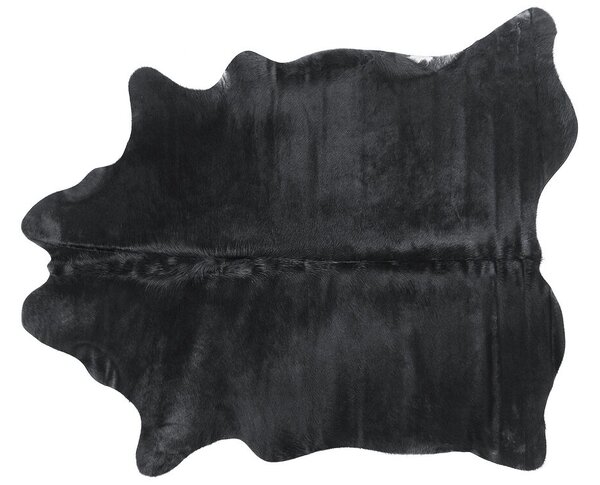 Fekete bőrszőnyeg 3-4 m² NASQU