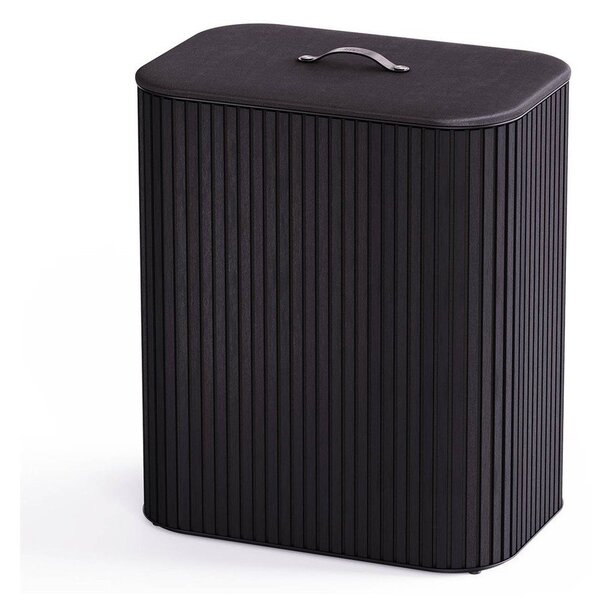 Fekete bambusz szennyeskosár 2x45 l Tota Luxe – Joseph Joseph