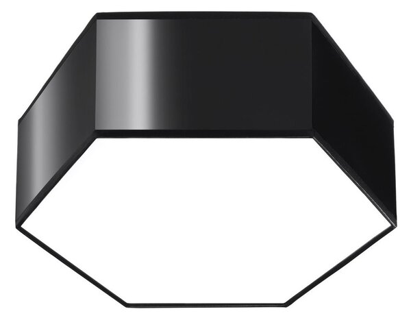 Sollux Sollux SL.1059 - Mennyezeti lámpa SUNDE 2xE27/60W/230V 11,5 cm fekete SLX0852