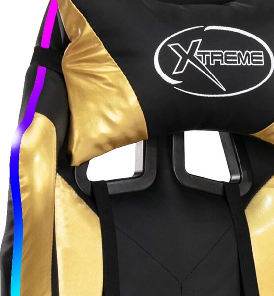 Xtreme Racing Gamer Szék - Arany/Fekete