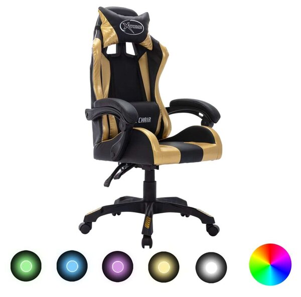 Xtreme Racing Gamer Szék - Arany/Fekete