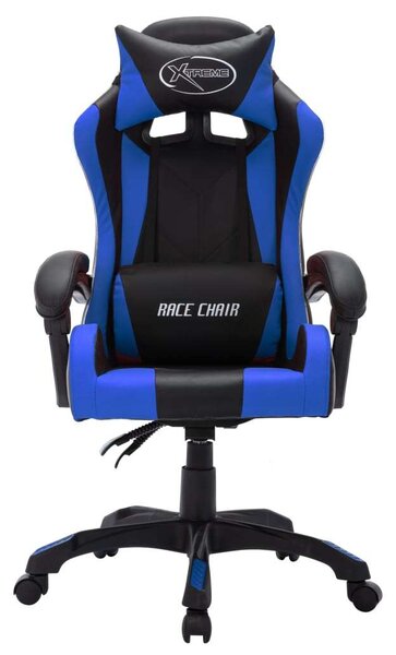 Gamer Szék - RGB LED - Kék-Fekete