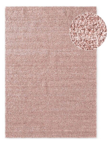 Törtrózsaszín kézi szövésű buklé szőnyeg 120x170 cm Notting Hill Portobello – Ted Baker