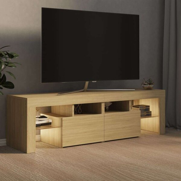 VidaXL TV-szekrény - Sonoma Tölgy - 140 cm