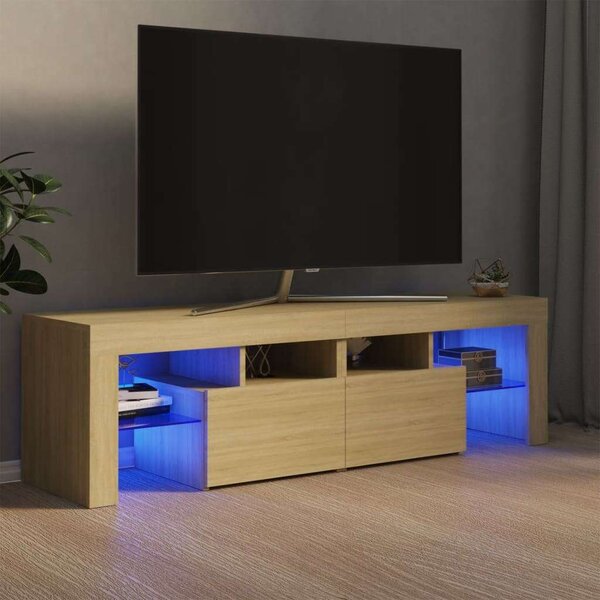VidaXL TV-szekrény - Sonoma Tölgy - 140 cm