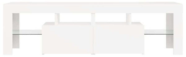 VidaXL TV-szekrény - Modern LED - Fehér - 140 cm