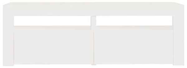 VidaXL TV-szekrény - Fehér - LED - 120cm