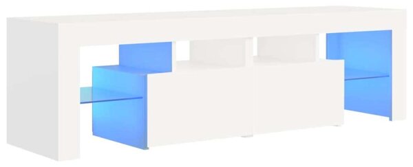 VidaXL TV-szekrény - Modern LED - Fehér - 140 cm