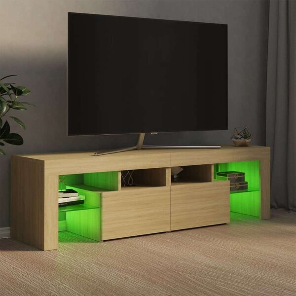 VidaXL TV-szekrény - Sonoma Tölgy - 140 cm