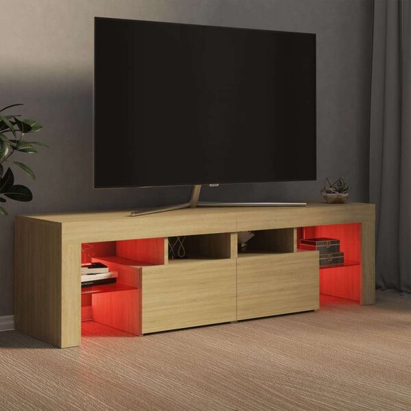 VidaXL TV-szekrény - Sonoma Tölgy - 140 cm