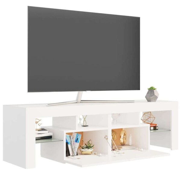 VidaXL TV-szekrény - Modern LED - Fehér - 140 cm