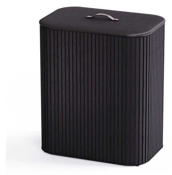 Fekete bambusz szennyeskosár 3x30 l Tota Trio Luxe – Joseph Joseph