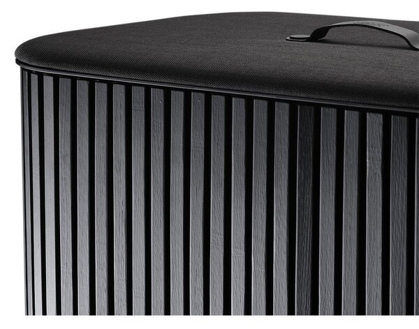 Fekete bambusz szennyeskosár 3x30 l Tota Trio Luxe – Joseph Joseph