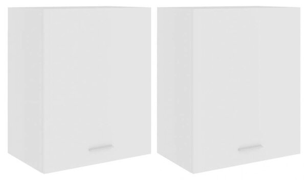 VidaXL Függőszekrény - 2 db - Fehér - 50x31x60 cm