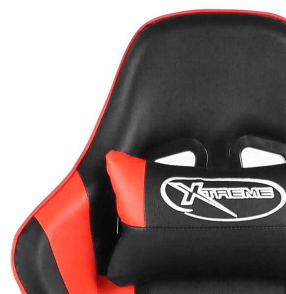 VidaXL Gamer Szék - Piros-Fekete