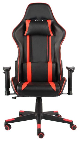 VidaXL Gamer Forgószék - Fekete/Piros - 123-133 cm