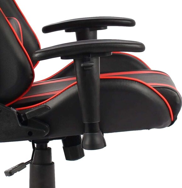 VidaXL Gamer Forgószék - Fekete/Piros - 123-133 cm