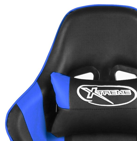 VidaXL Xtreme Gamer szék - Fekete-Kék