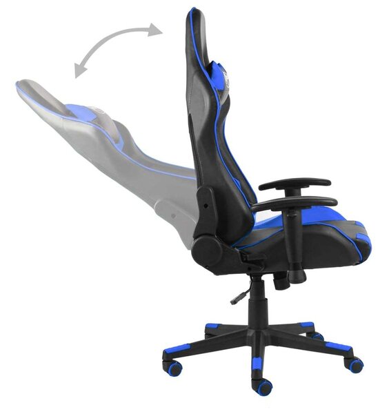VidaXL Xtreme Gamer szék - Fekete-Kék