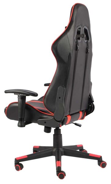 VidaXL Gamer Forgószék - Fekete/Piros - 123-133 cm