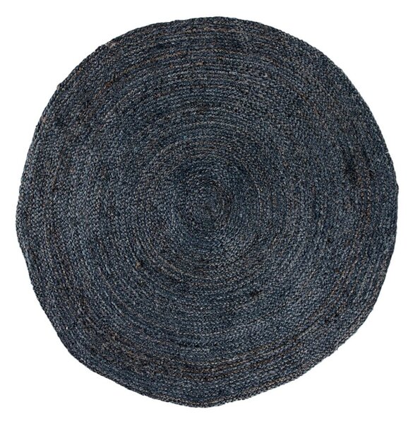 Bombay sötétszürke kerek szőnyeg, ø 150 cm - House Nordic