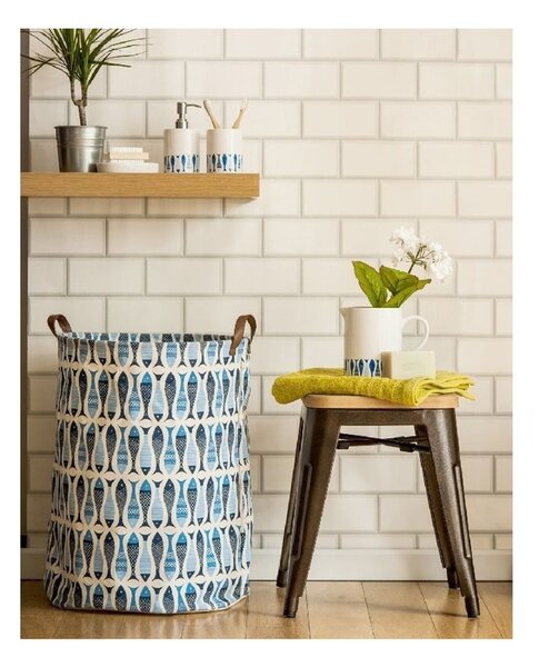 Textil szennyeskosár 54 l Pisces – Premier Housewares