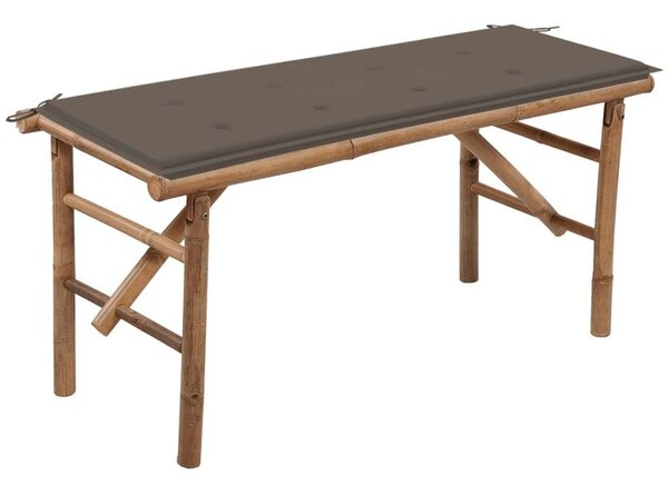 Bambusz Kerti Pad - Összecsukható - 118 cm