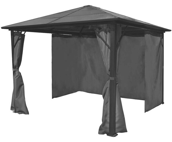 VidaXL Kerti Pavilon - Alumínium - 300x300cm