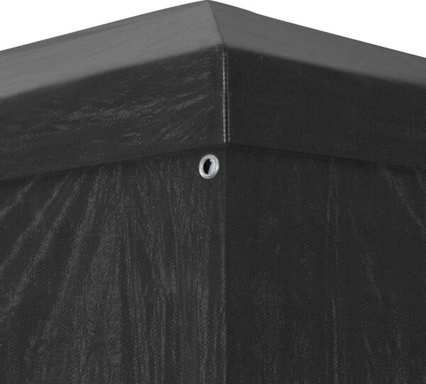 VidaXL Parti Sátor - Polietilén - 3x6m - Antracitszürke