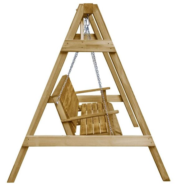 VidaXL impregnált fenyőfa kerti Hintapad 205x150x157cm