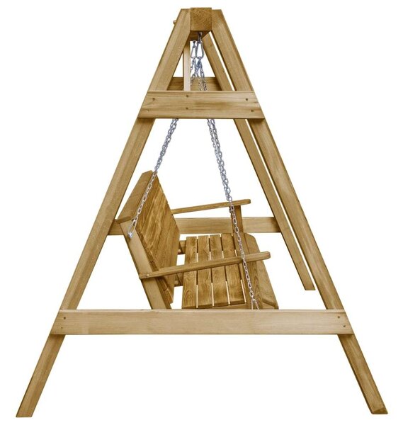 VidaXL impregnált fenyőfa kerti Hintapad 205x150x157cm