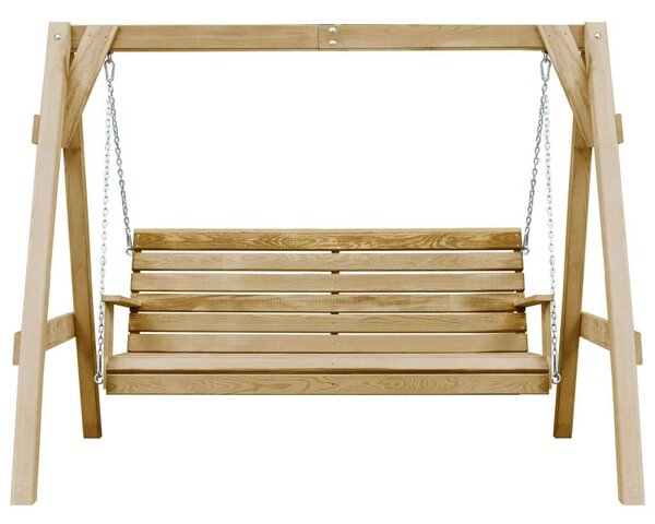 VidaXL impregnált fenyőfa kerti Hintapad 205x150x157cm