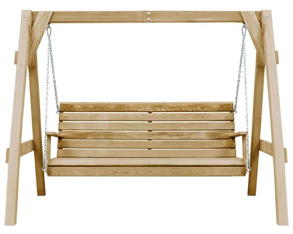 VidaXL impregnált fenyőfa kerti Hintapad 205x150x157cm