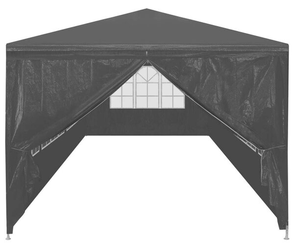 VidaXL Parti Sátor - 3x12m - UV-álló, Vízlepergető, Antracit