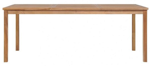 VidaXL Teakfa Kerti Asztal - 200x100 cm