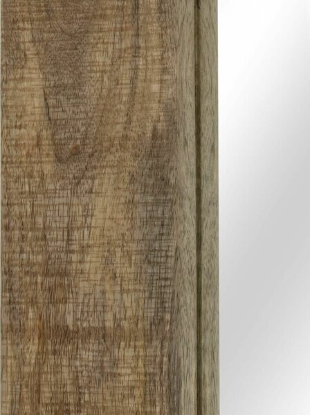 VidaXL tömör mangófa keretű tükör 50 x 80 cm